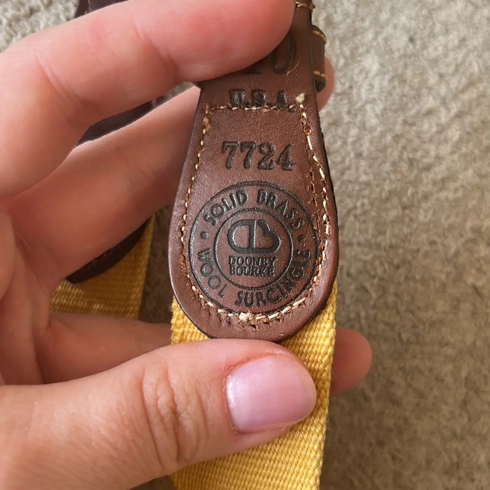 🦆Dooney & Bourke Vintage Belt - Picture 7 of 9